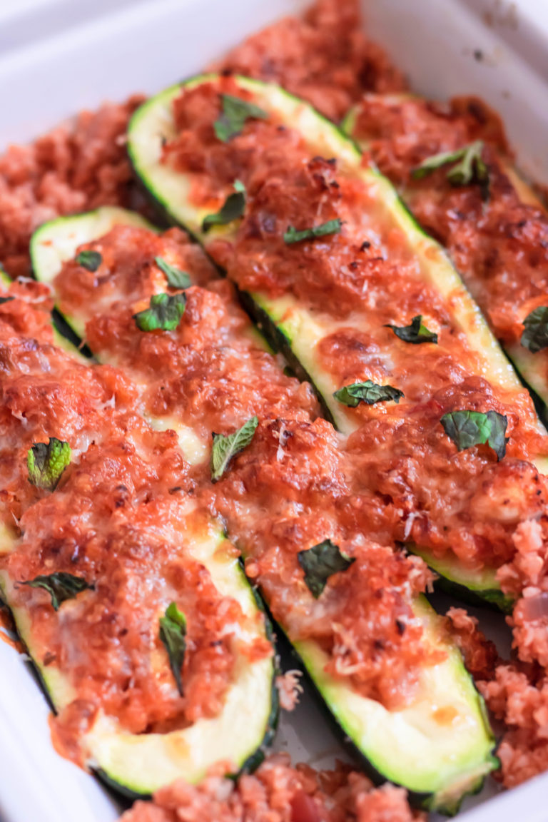 Courgettes Farcies, Bolognaise Végétarienne - CAILLEBOT - Le Début De ...