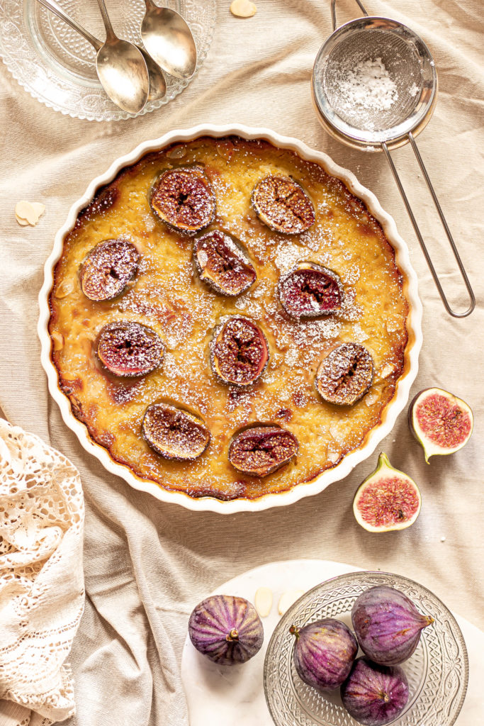 Clafoutis figues healthy